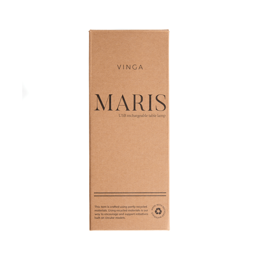 VINGA Maris Tischleuchte aus RCS recyceltem ABS