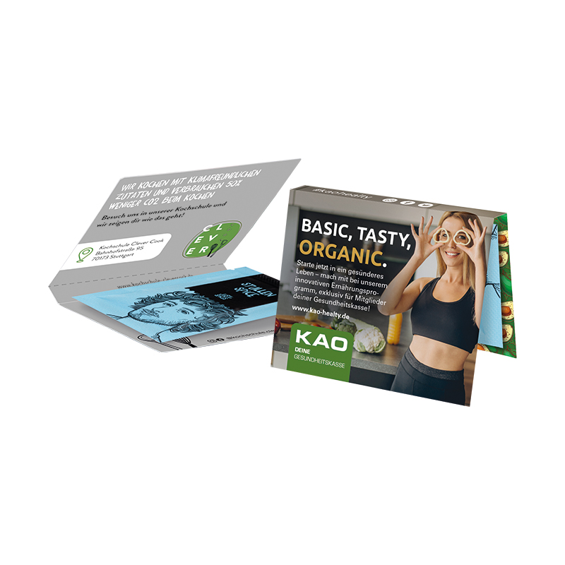 Werbekarte Midi, Just Spices Gewürztütchen Stullen Spice Werbekarte Midi, Just Spices Gewürztütchen Stullen Spice