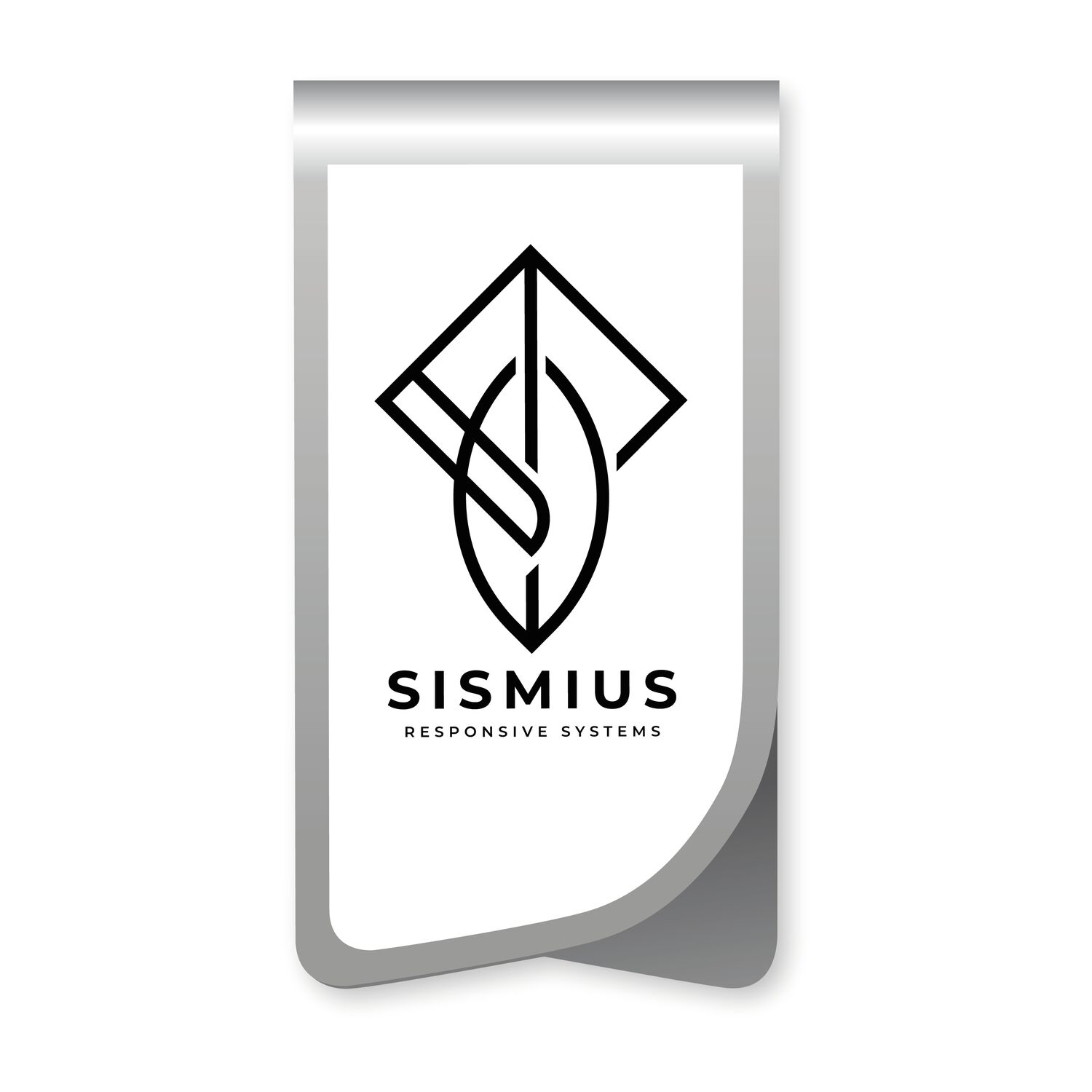 ROMINOX® Mehrweg-Büroklammer Prime Clip, idealer Mailingartikel für Dokumente, bis zu 12 Seiten Klemmkraft