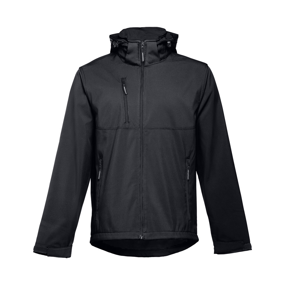THC ZAGREB Herren-Softshell-Jacke aus Polyester und Elastan