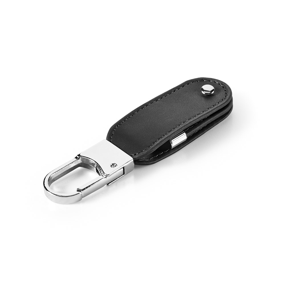 BRAGG 8GB USB-Speicher mit 8GB und Karabinerclip aus PU BRAGG 8GB USB-Speicher mit 8GB und Karabinerclip aus PU