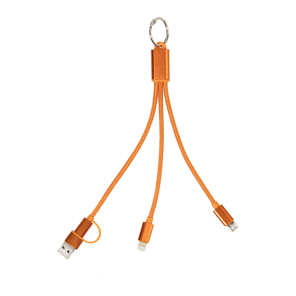 USB-Ladekabel mit Schlüsselanhänger Rafob