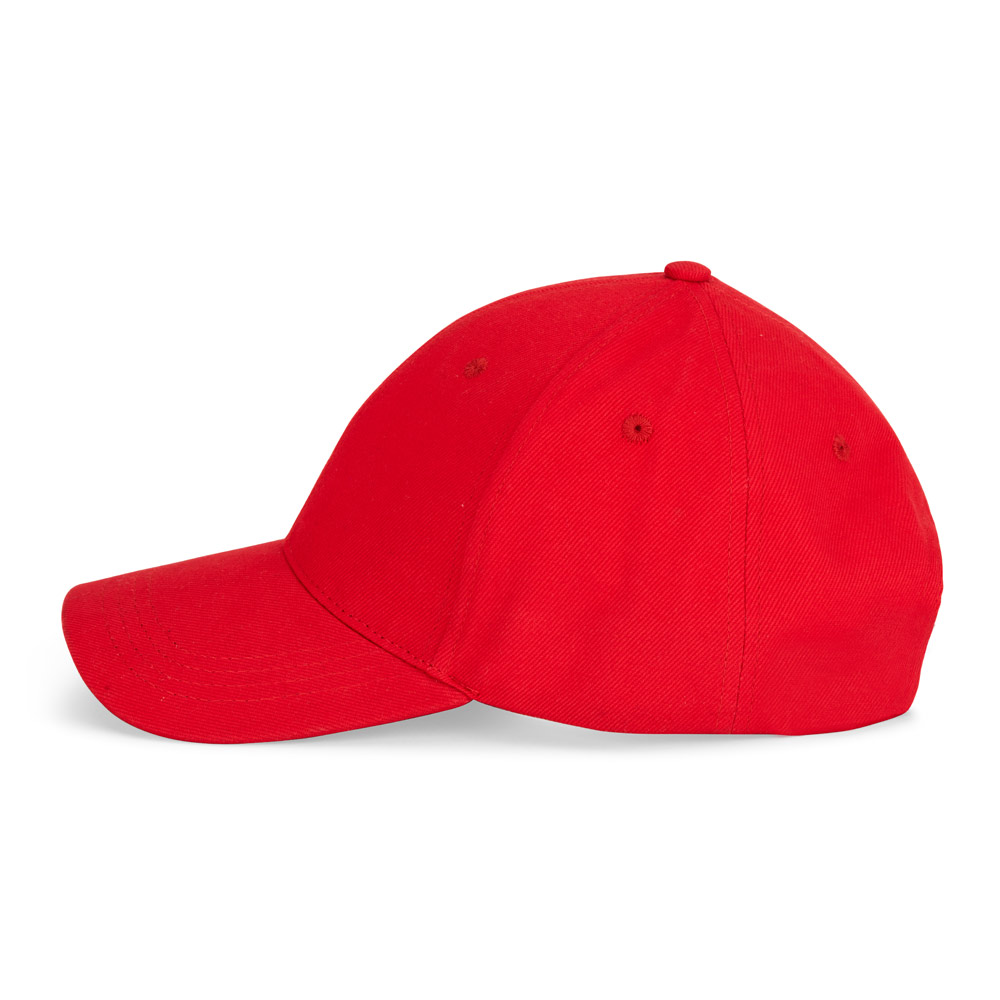 NATHAN Kappe aus 100 % Baumwolle (260 g / m²) mit 6 Paneelen