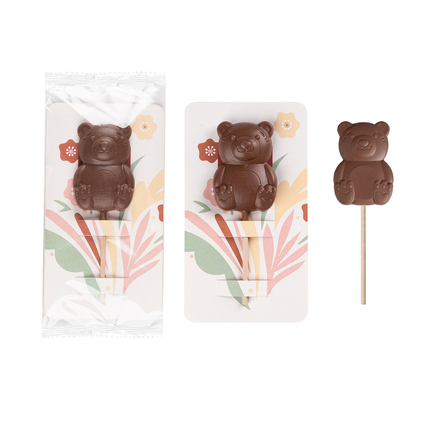 Schokoladenlutscher Teddybär 25 G
