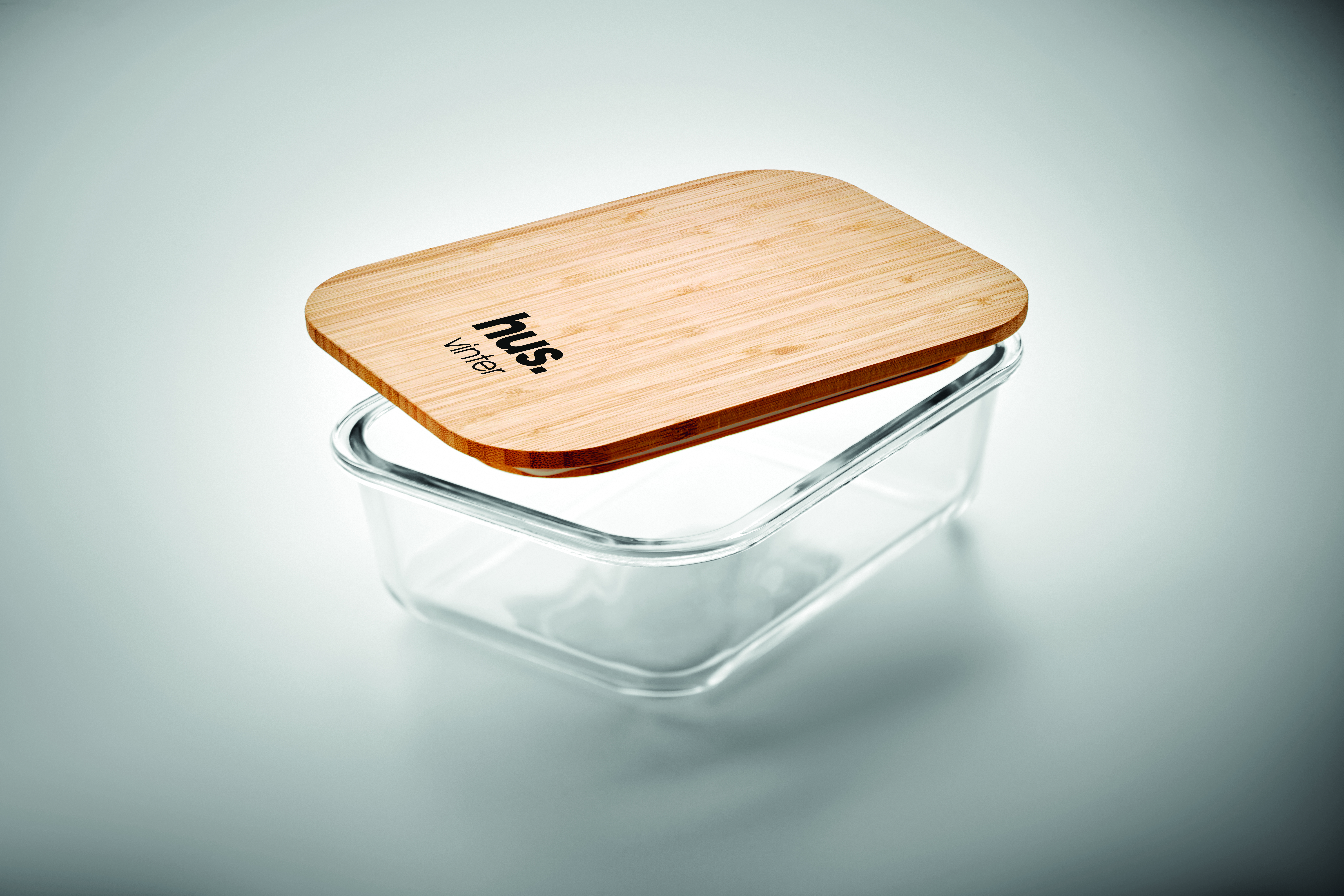 Lunchbox Glas mit Bambus TUNDRA LUNCHBOX
