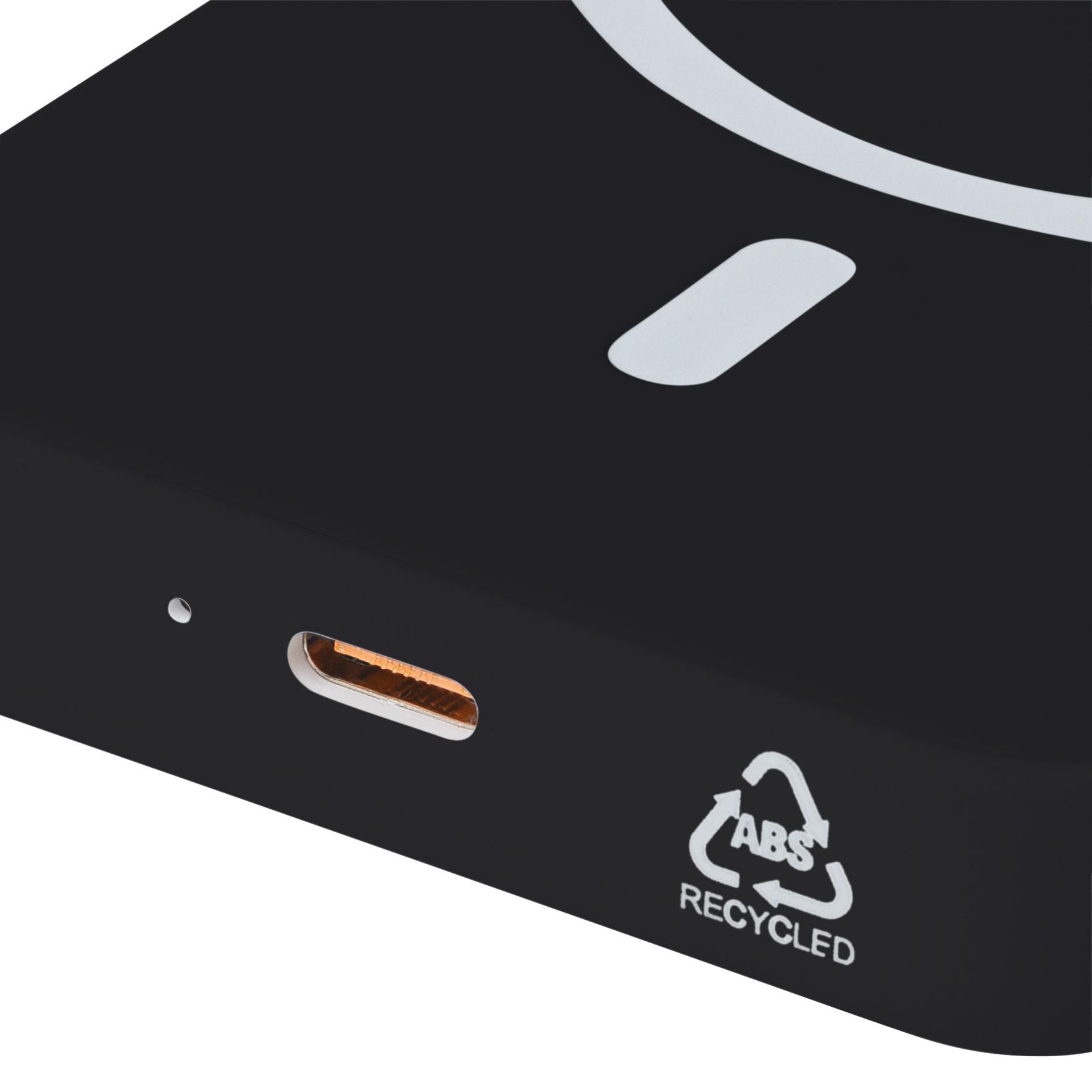 Powerbank mit kabellosem Ladegerät Miren | Recycelt | 5.000 mAh | MagSafe-kompatibel