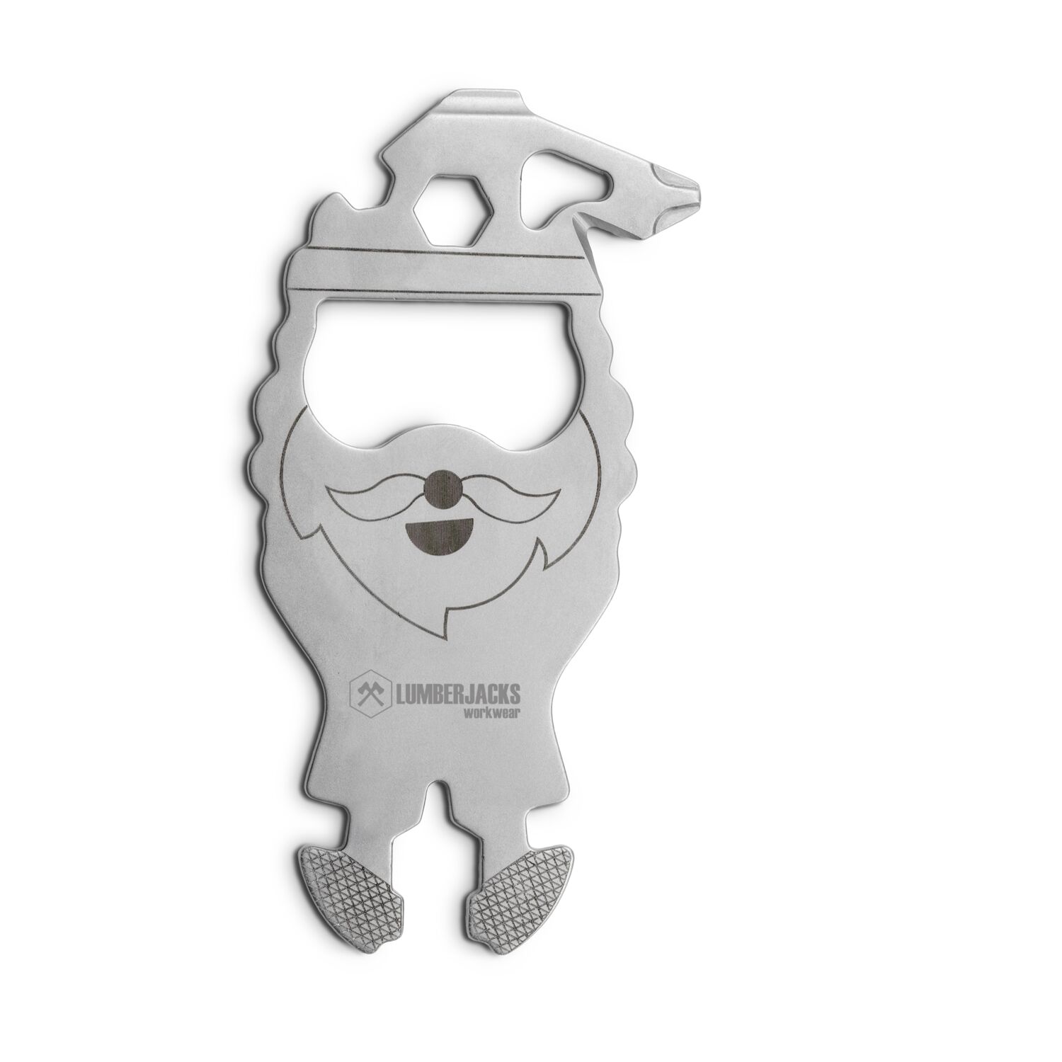 Geschenkartikel: ROMINOX® Key Tool Santa / Weihnachtsmann (16 Funktionen) im Motiv-Mäppchen Frohe Weihnachten