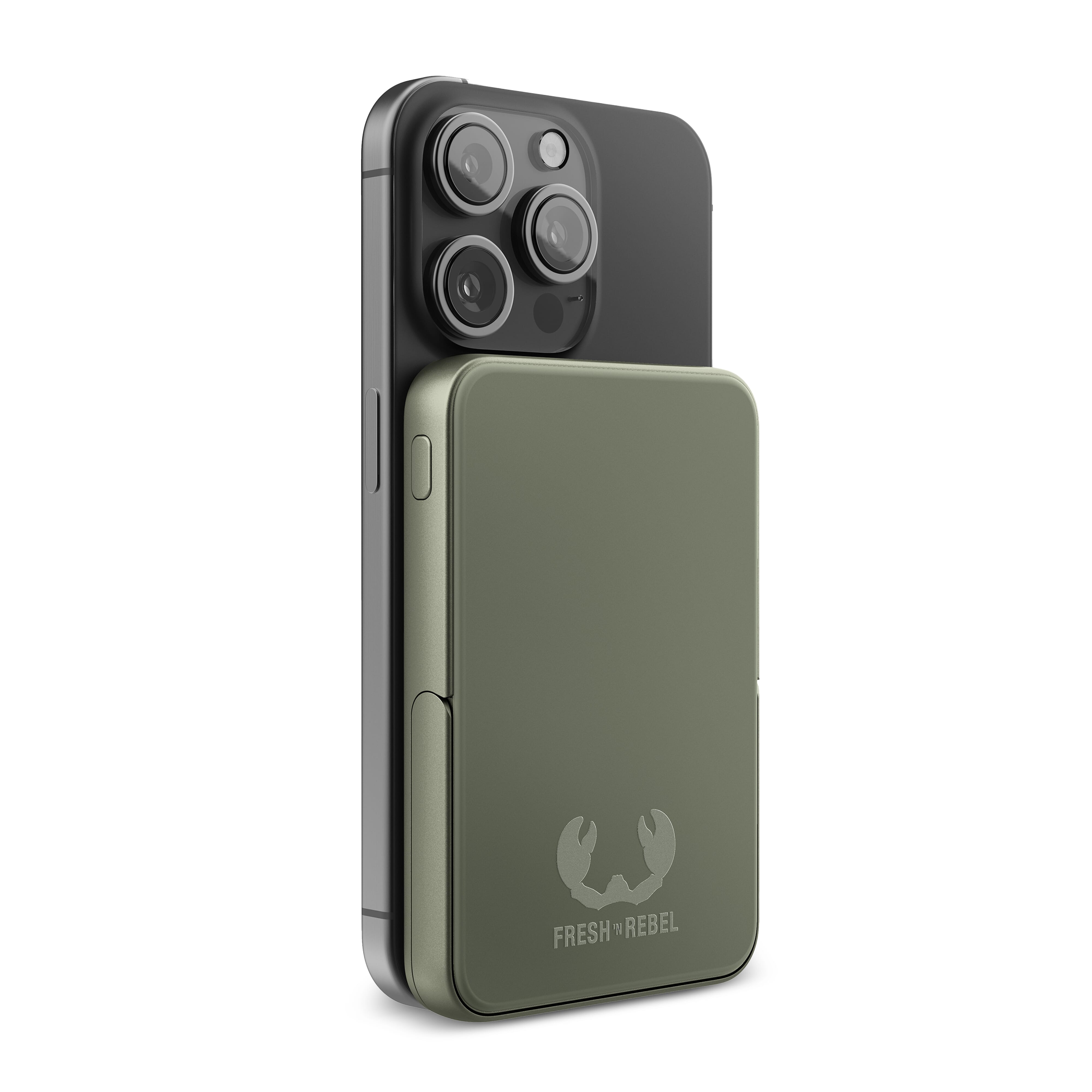 Fresh 'n Rebel Kompatibel mit MagSafe MagSafe Powerbank Kabellose 5000mAh