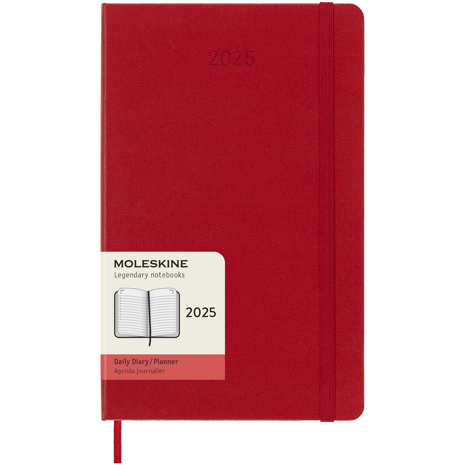 Moleskine Hardcover 12 Monate Tageskalender Moleskine Hardcover 12 Monate Tageskalender