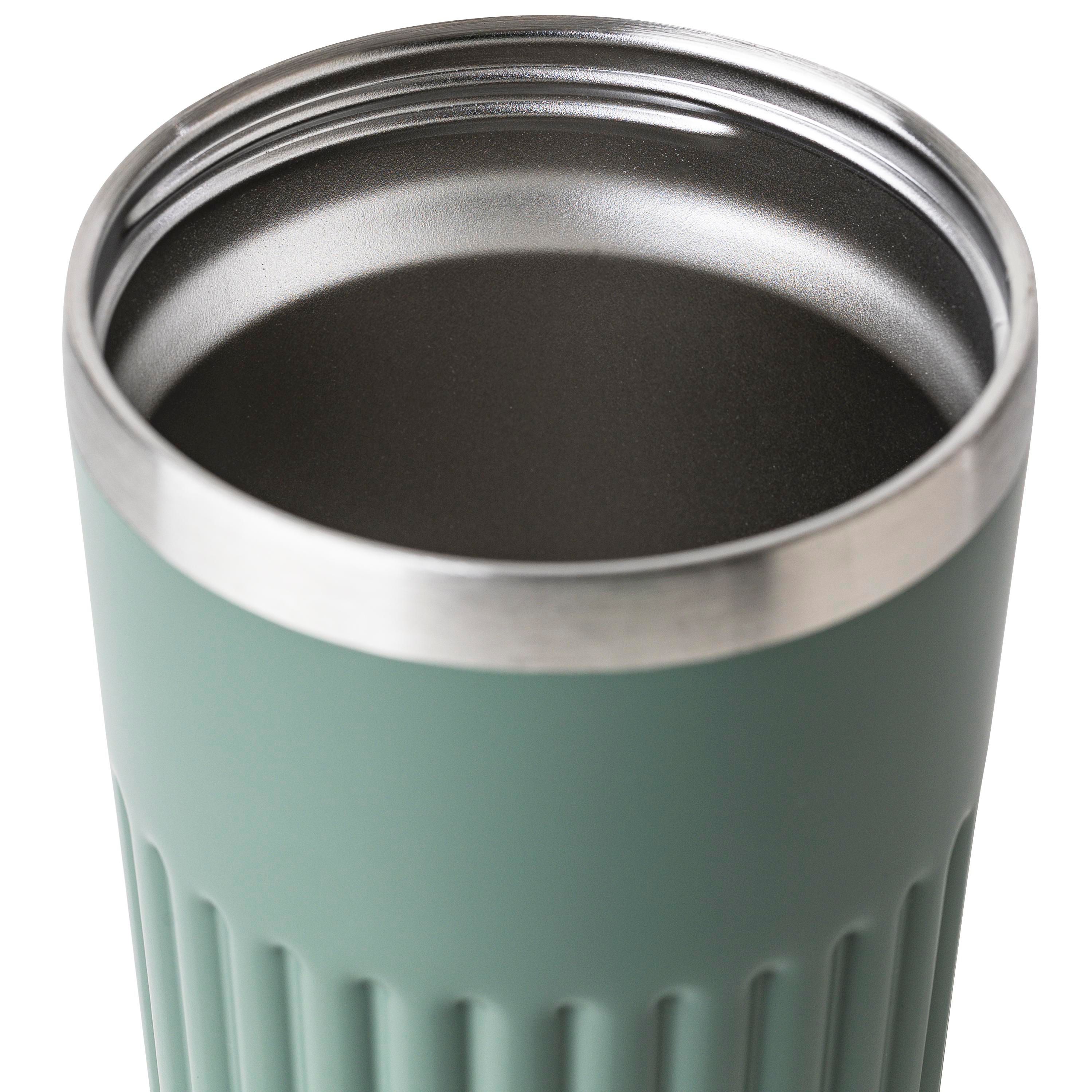 Reisebecher aus recyceltem Edelstahl (400 ml) Chiara