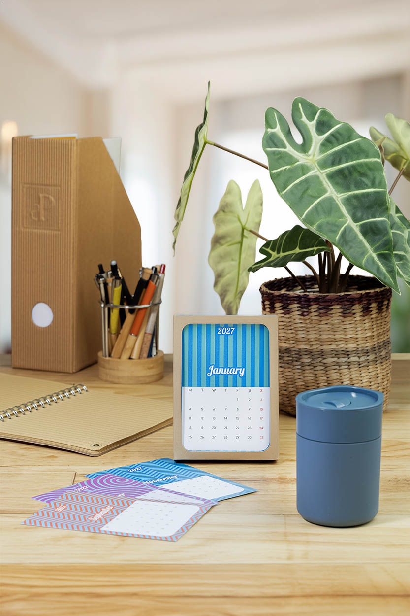Individueller Tischkalender CreaDate Shuffle