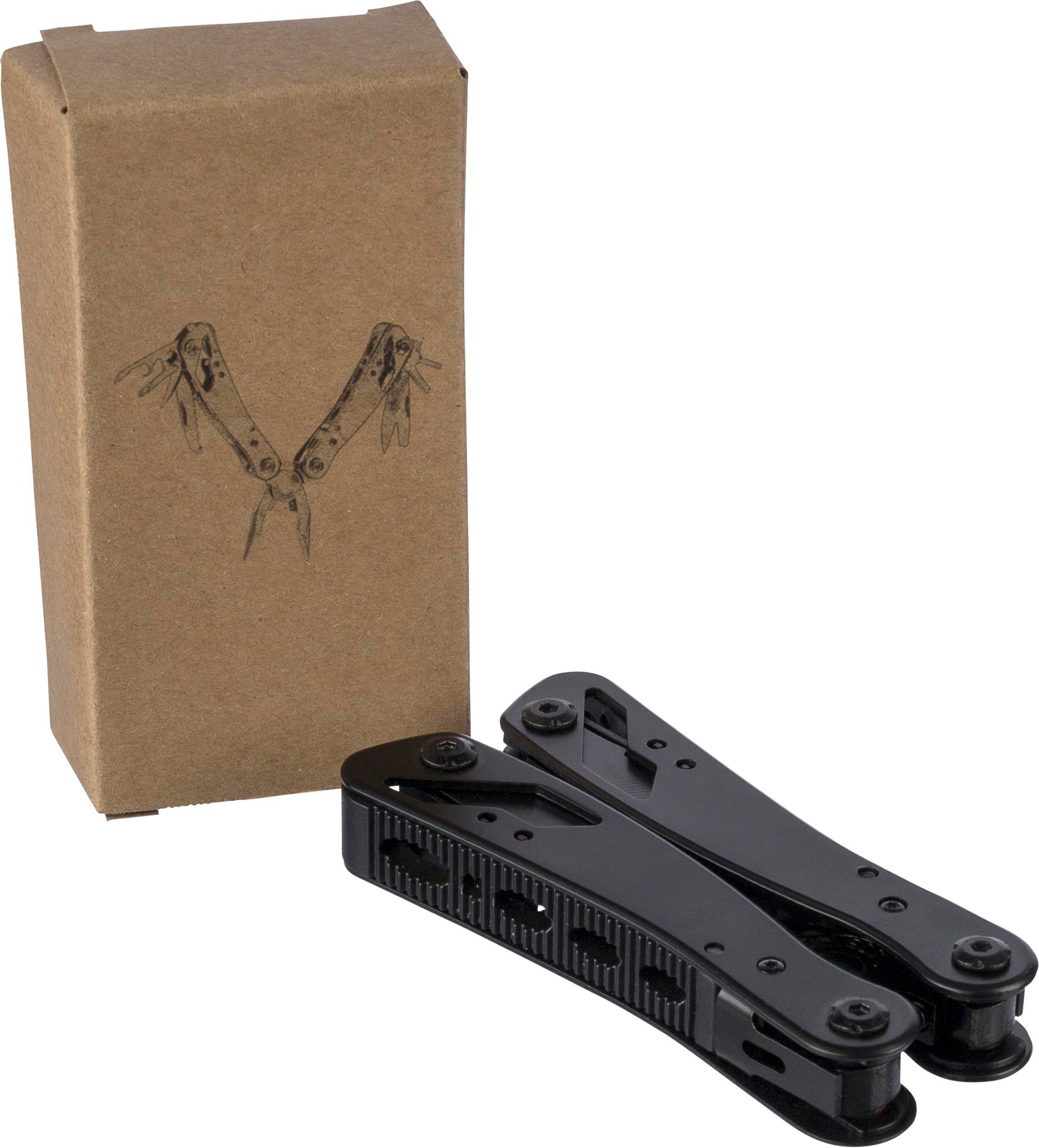 Schwarzes Aluminium-Multitool Ariane