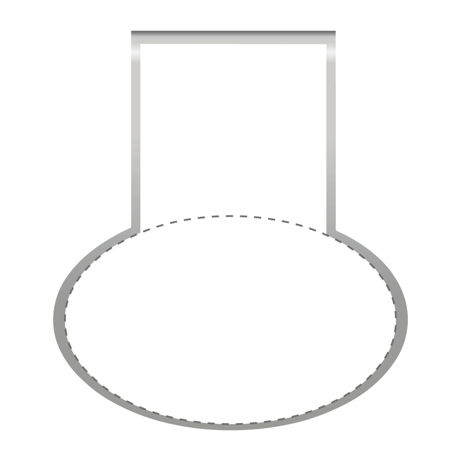ROMINOX® Mehrweg-Büroklammer Shape Clip Variante C, idealer Mailingartikel für Dokumente, bis zu 18 Seiten Klemmkraft