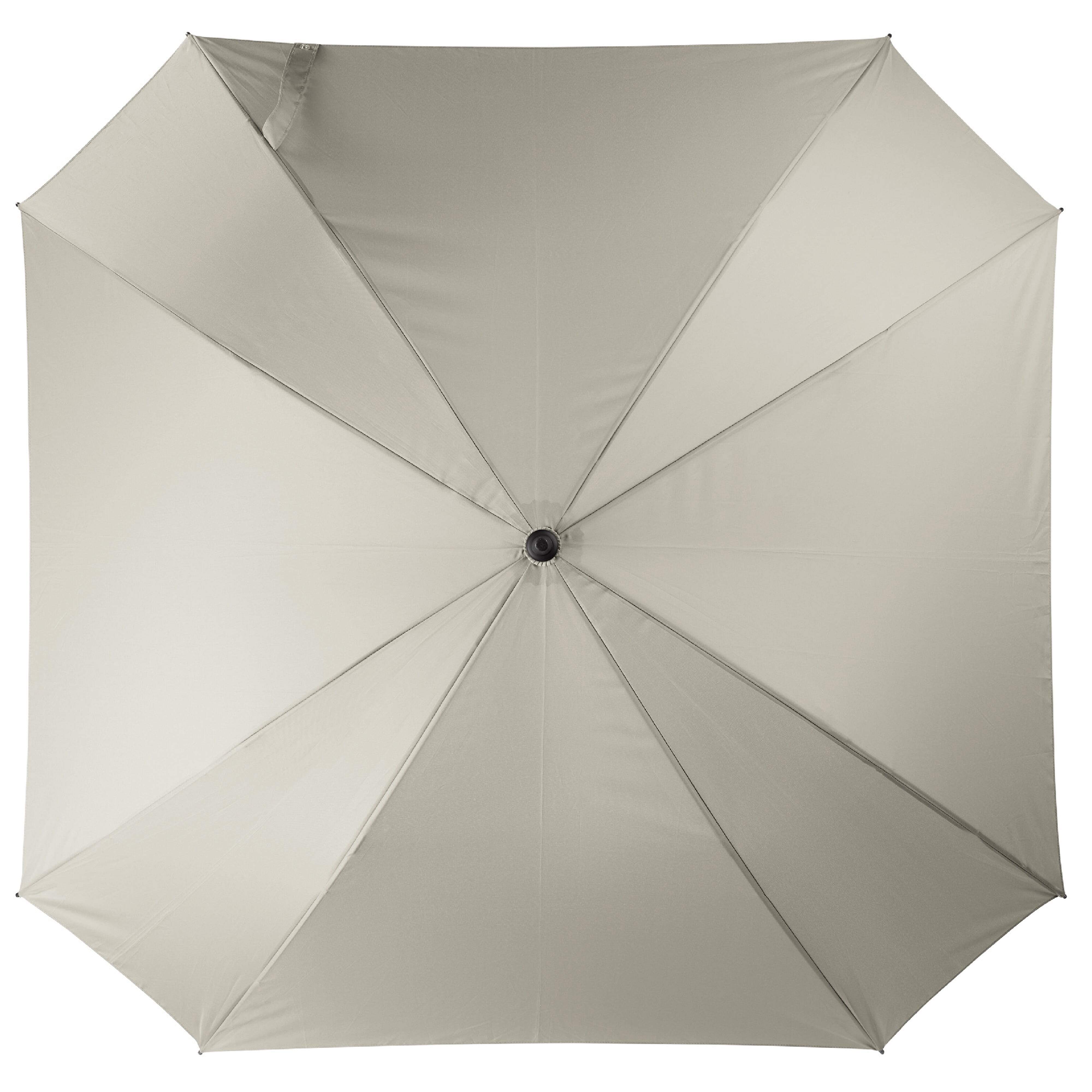 Luxus 27” quadratischer Regenschirm mit Hülle