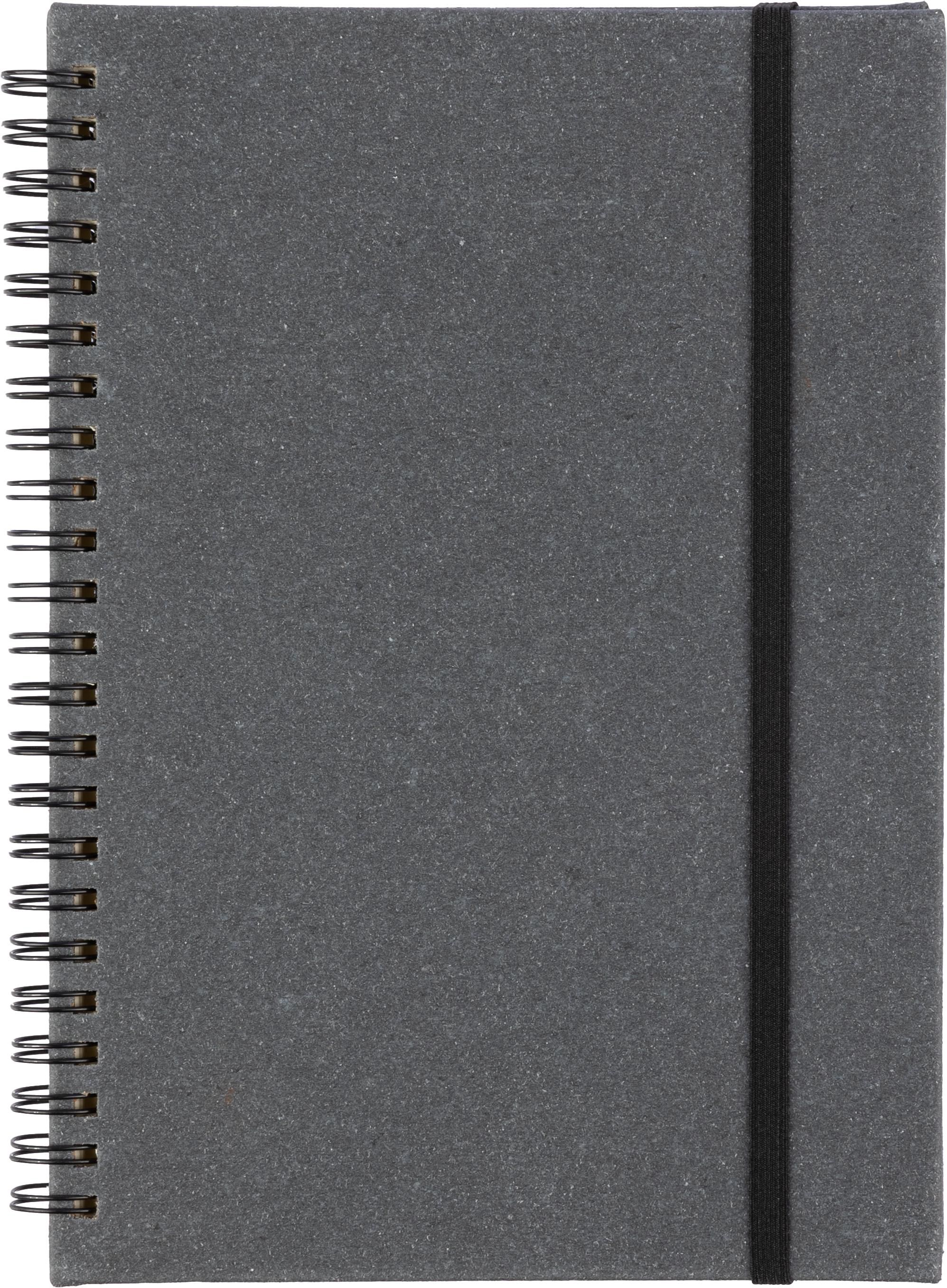 Notizbuch aus recyceltem Leder A5 Egon Original