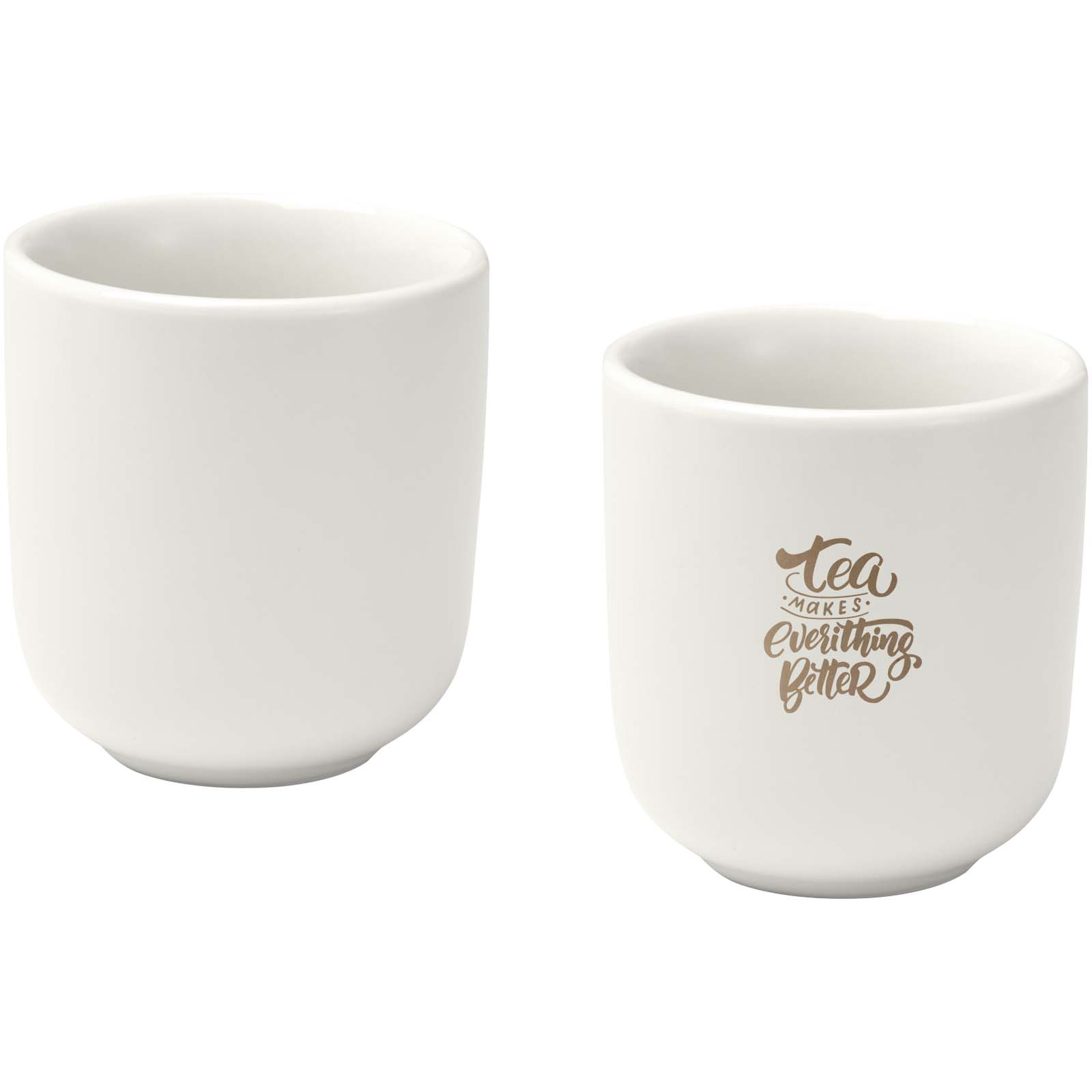 Male 90 ml Keramik Espressotassen – 2er Set