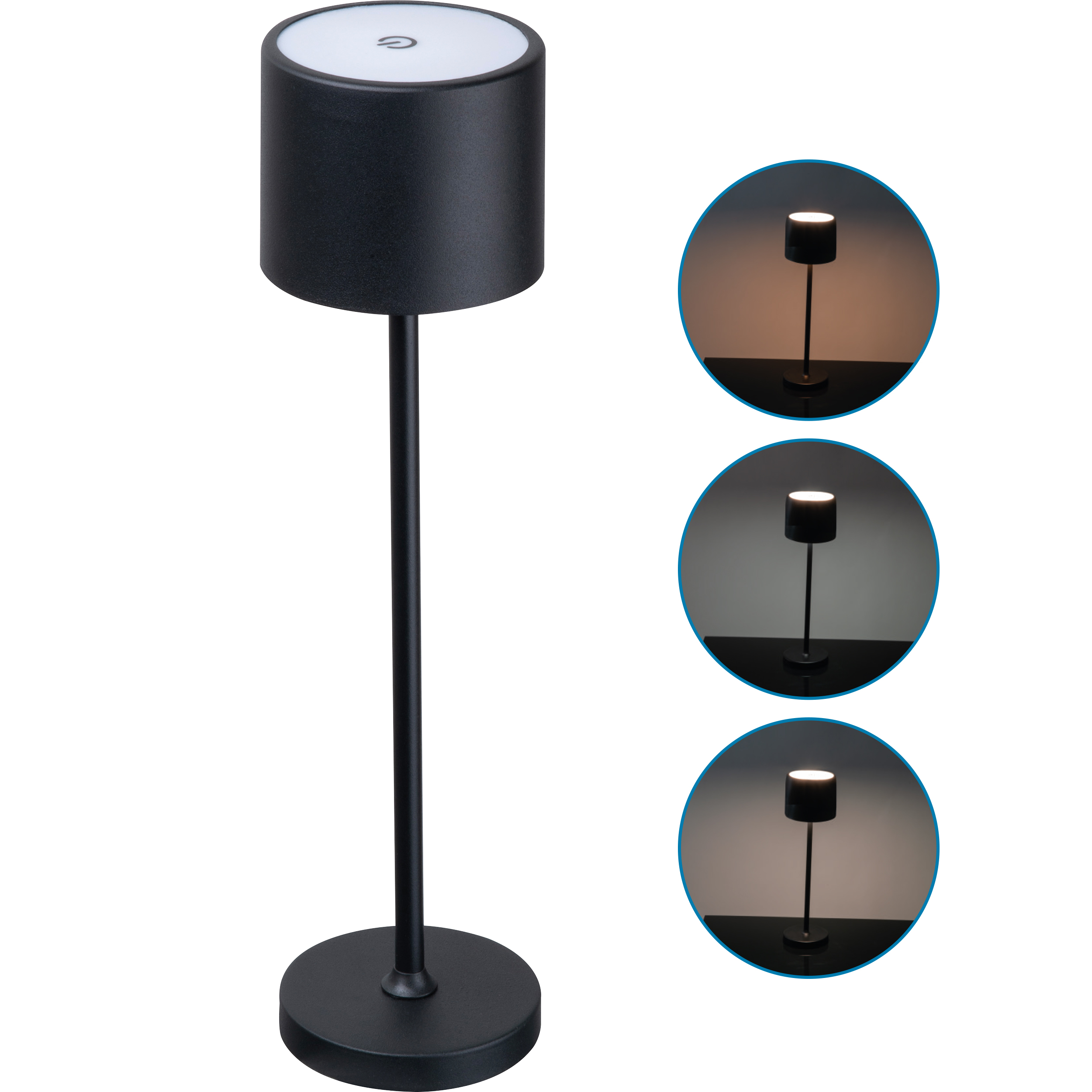 CrisMa Tischlampe mit Touchsensor MODEST