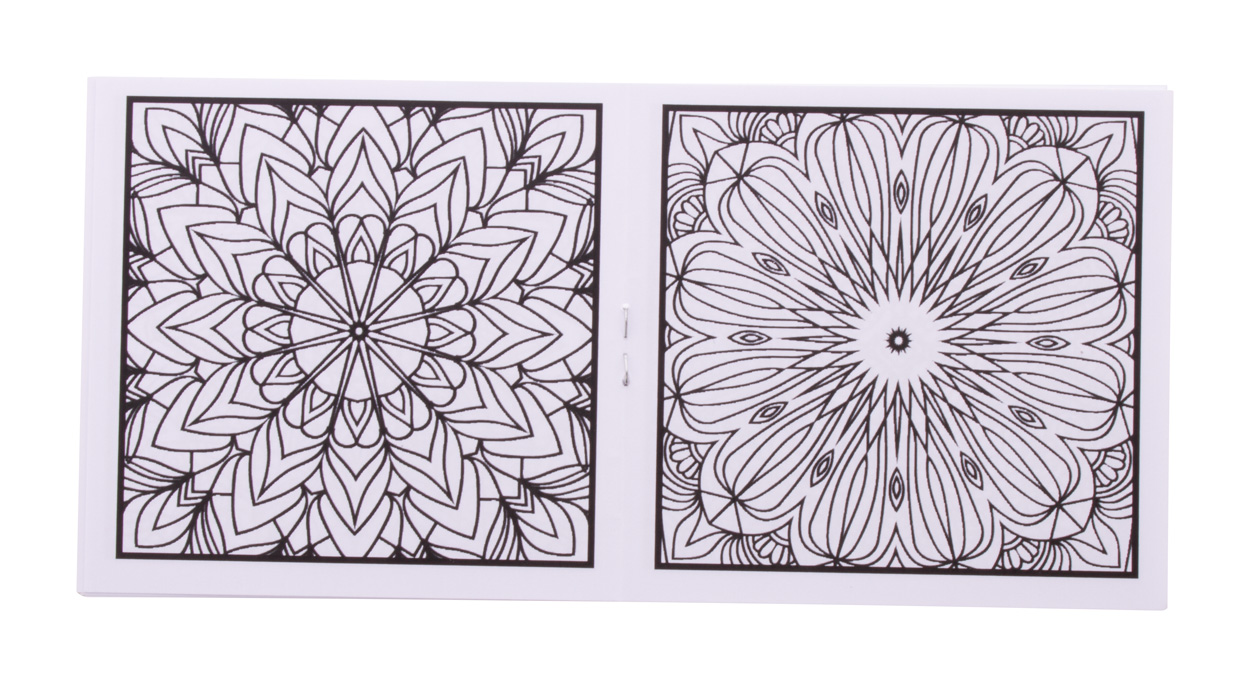 Individuelles Ausmalset, Mandala Coloxil 12