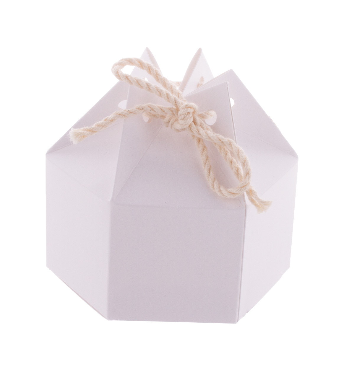 Sechseckige Geschenkbox CreaBox HexaCord S