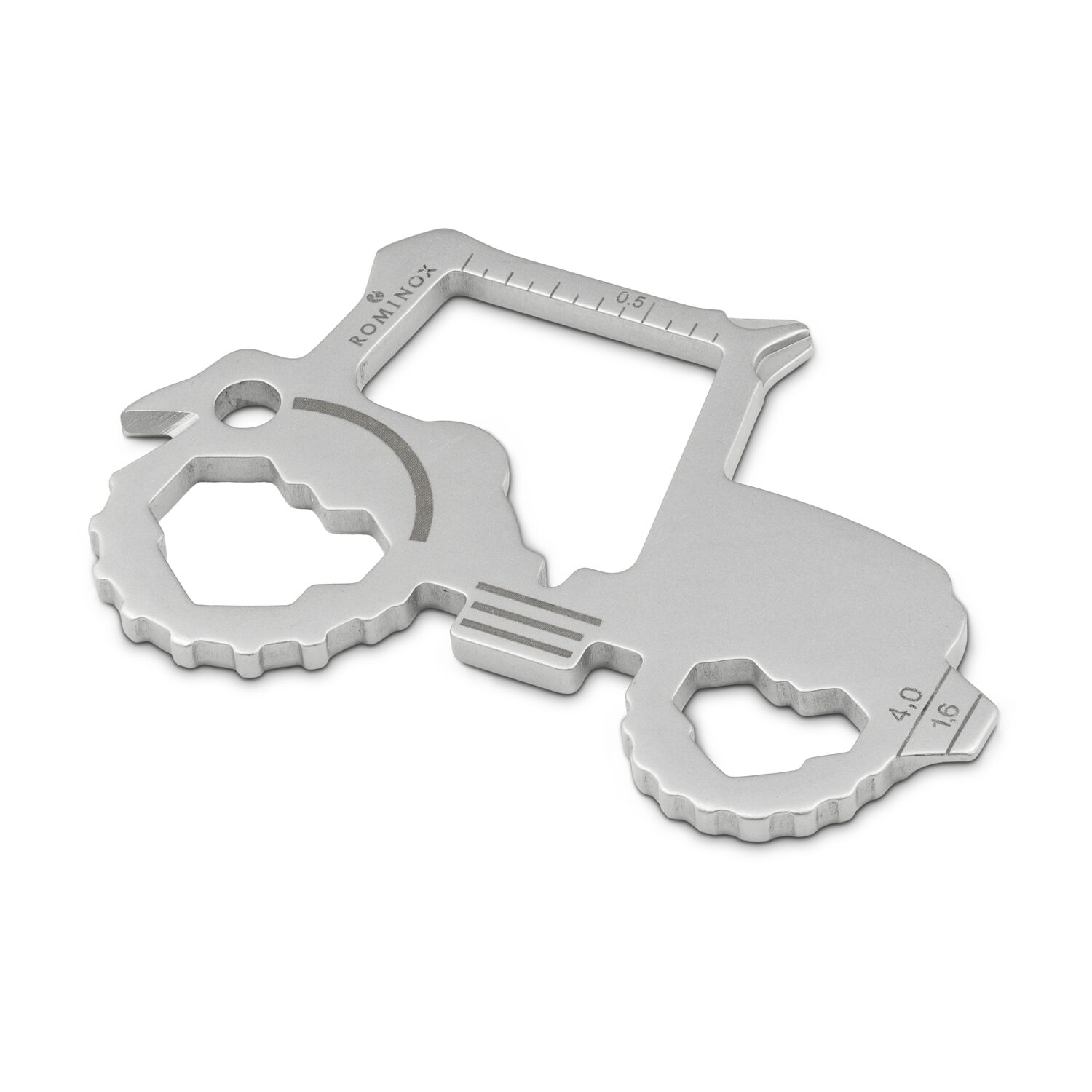 Geschenkartikel: ROMINOX® Key Tool Tractor / Traktor (18 Funktionen) im Motiv-Mäppchen Frohe Weihnachten