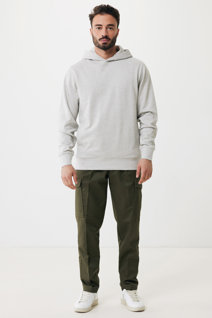 IQONIQ Yengo Hoodie mit Seitentaschen aus rec. Baumwolle