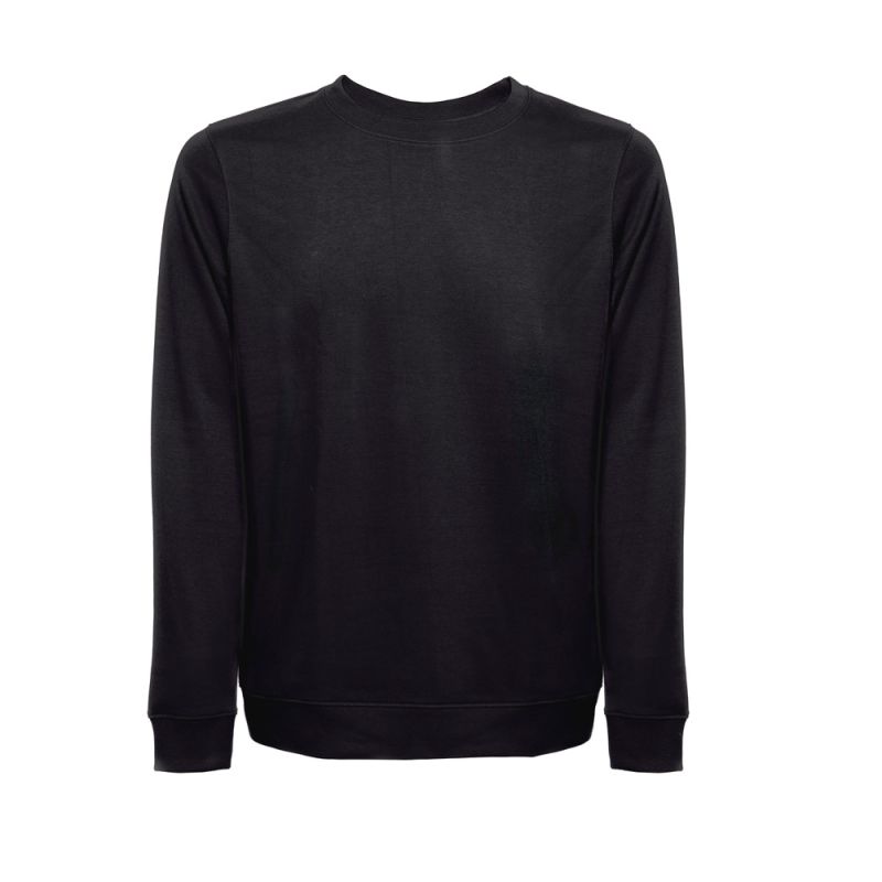 THC COLOMBO Sweatshirt (unisex) aus italienischem Frottee ohne Knopfleiste