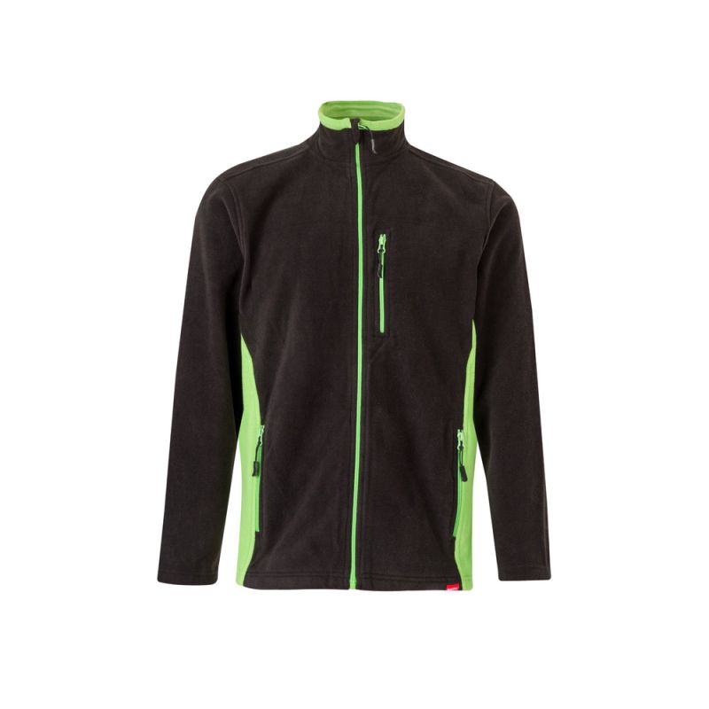 VL GERAS Zweifarbige Fleecejacke (220g / m²) aus Polyester (100%)