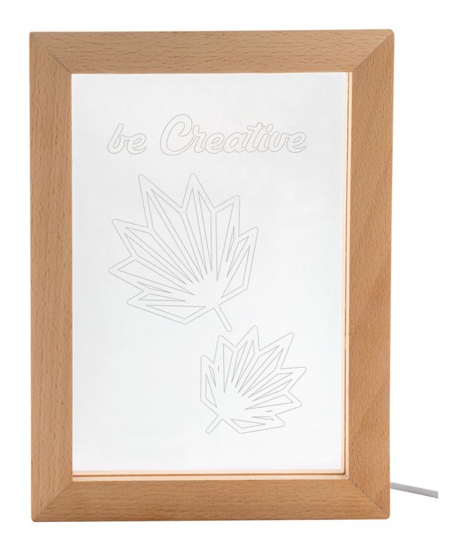 LED-Trophäe Woodiframe